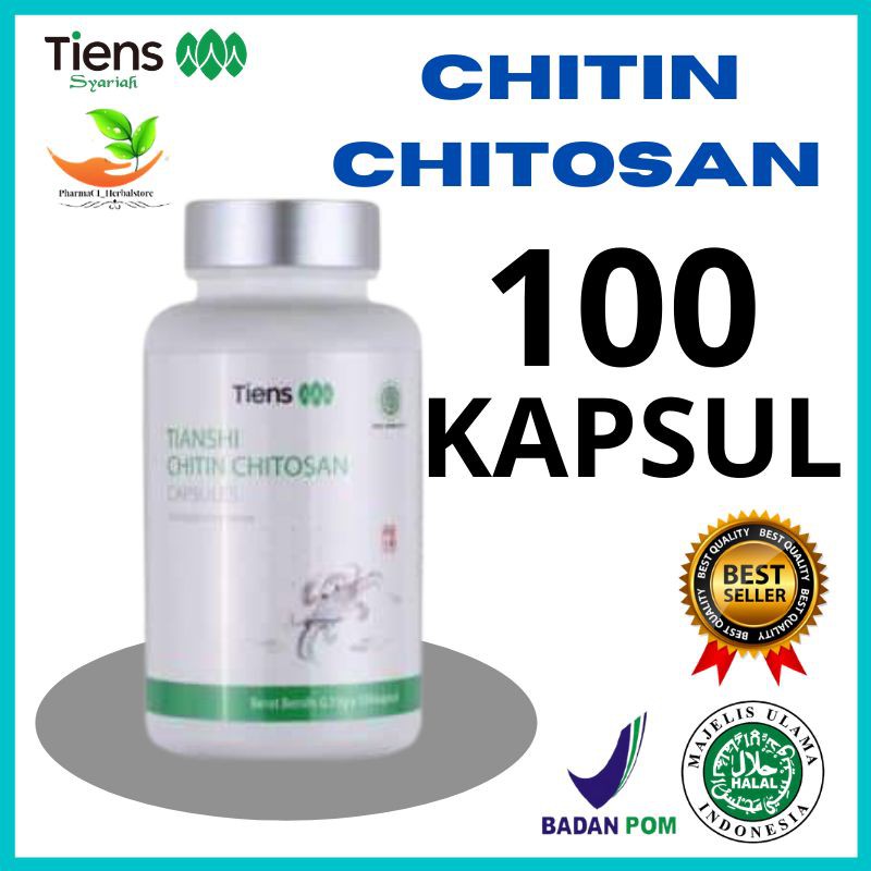 CHITIN CHITOSAN TIENS || HERBAL DIET || OBAT MAGH || OBAT ASAM URAT