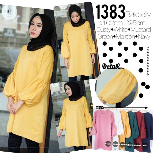 ZAKIA TUNIK ELOVEE / TUNIK CANTIK