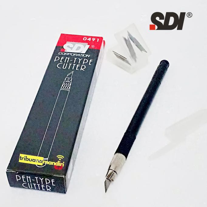 

TERMURAH SDI Pen Cutter - Art Knife 0491 Kode 594