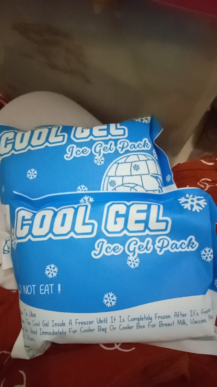 Ice Gel Besar 500g Merk Cool Gel - Blue Ice Pack Gel