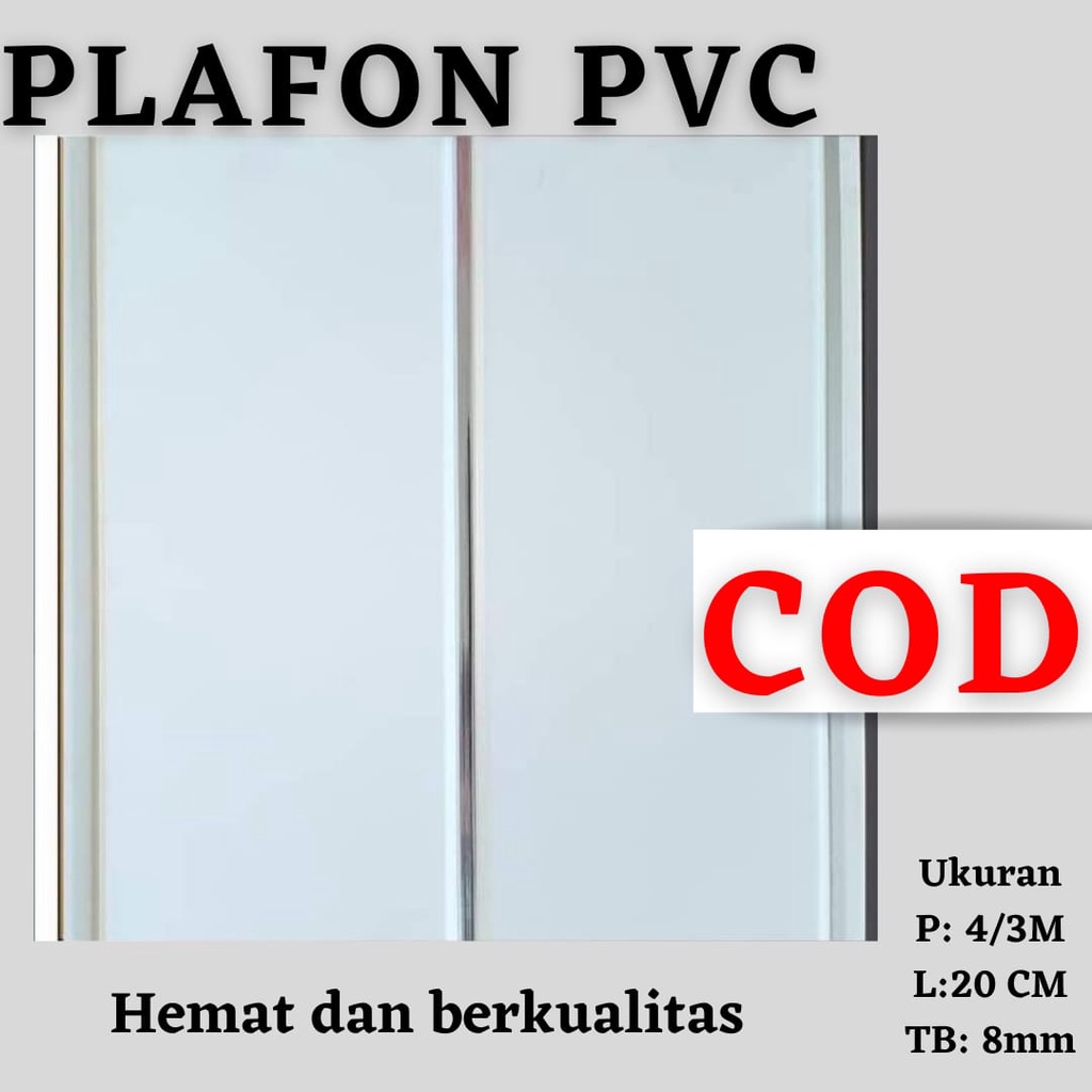 PLAFON PVC ANTI AIR PLAFON RUMAH TERBARU BANYAK MOTIF KAYU GLOSY DOF TERMURAH DAN BERKUALITAS