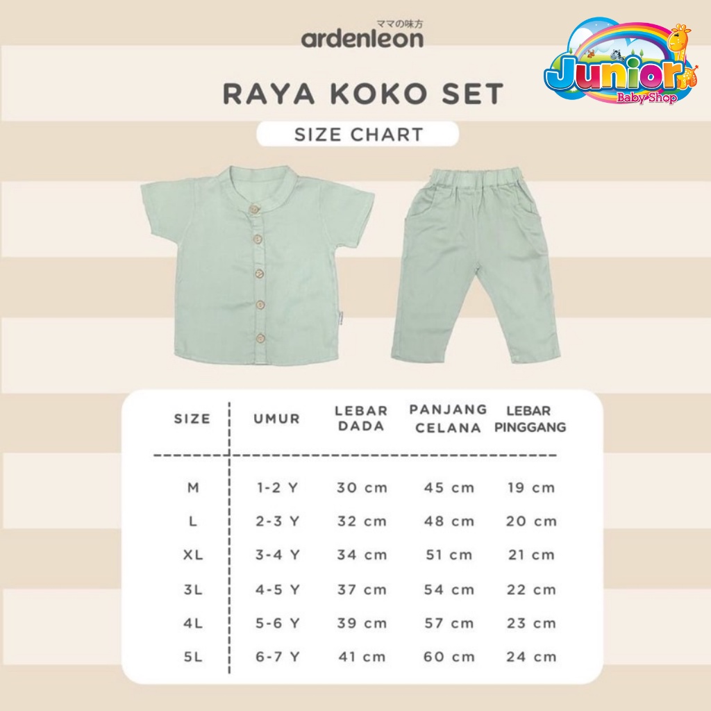 Ardenleon Boys Koko Set Kecil