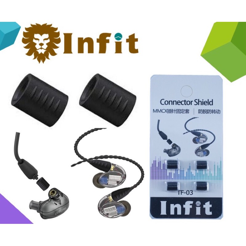 INFIT TF-03 MMCX Connector Shield Anti Rotasi Solusi MMCX Longgar