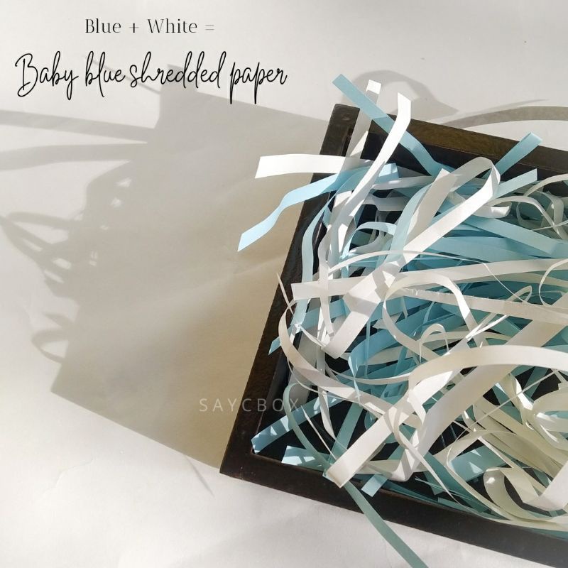 

[50gr] Kertas serut hampers kertas cacah warna warni kertas samson shredded paper
