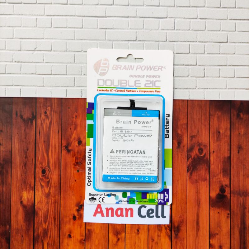 Batre baterai Xiaomi Redmi 4X - Redmi 3 - Redmi 3S BM47 / Batre Xiaomi BM47 BM 47 Redmi 3 3S 4X