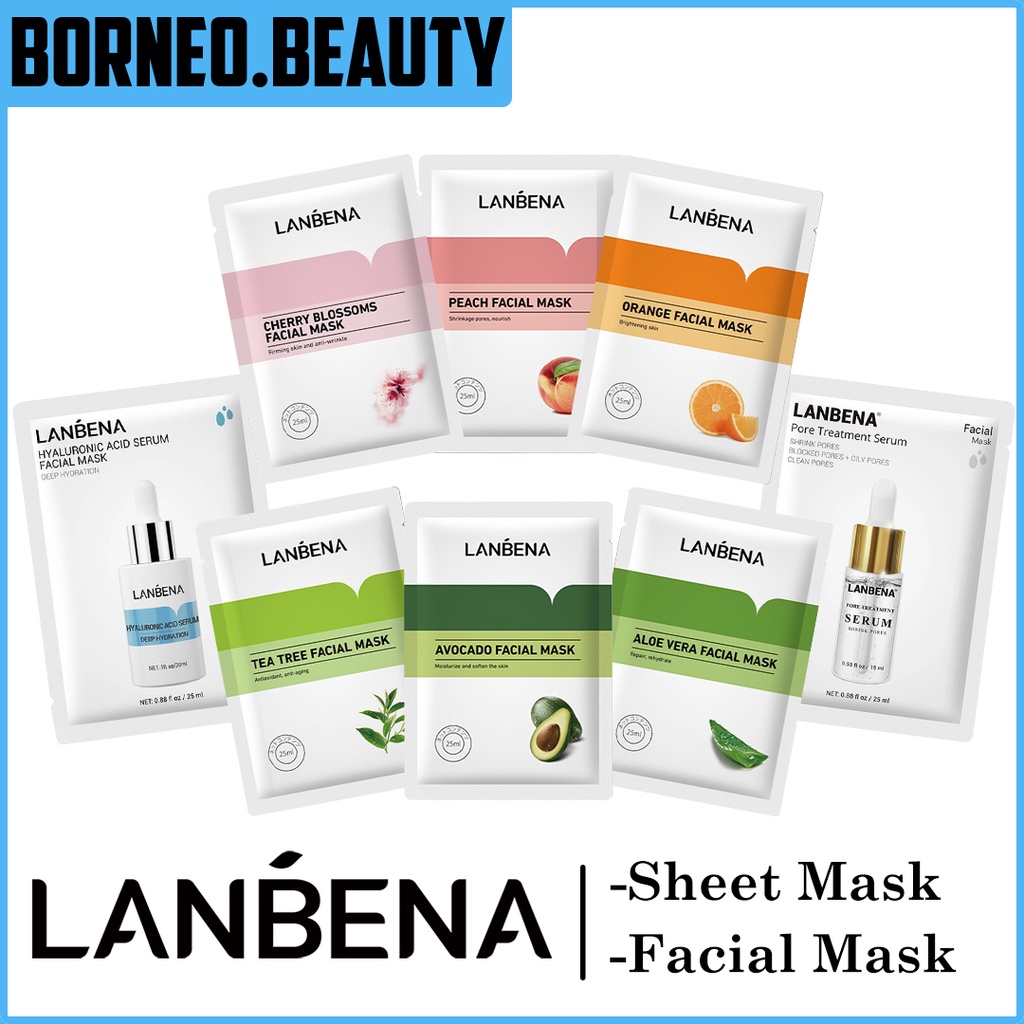 LANBENA FACE MASK / LANBENA SHEET MASK / LANBENA FACIAL MASK SERUM