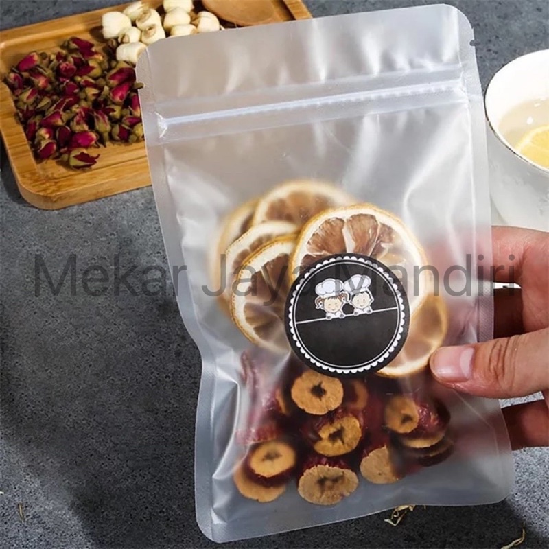 Plastik Klip Buram Flat  I Sachet Buram Pouch I Plastik Ziplock I Kemasan Makanan Aksesoris