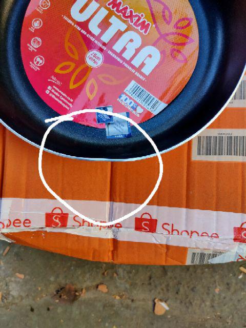 Maxim Ultra Pink Wajan Teflon Anti Lengket 28cm Frypan