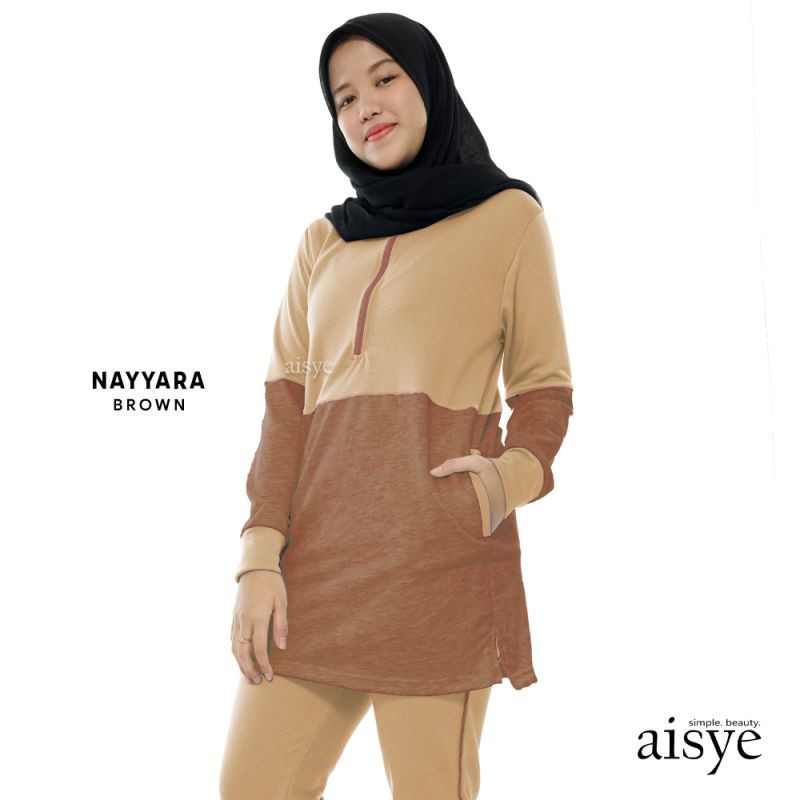 Baju Senam Setelan Olahraga Sporty NAYYARA AISYE