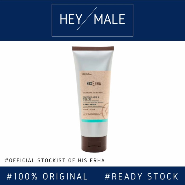 HIS ERHA Gentle Acne Facial Wash