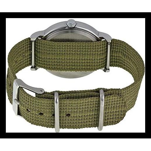 Barang Baru Timex Unisex Weekender Analog Quartz Watch - Olive Berkualitas
