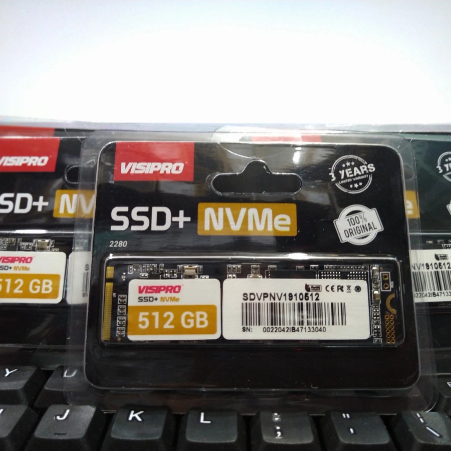 SSD VISIPRO SSD+ 512GB M.2 NVMe MANTAF GAN