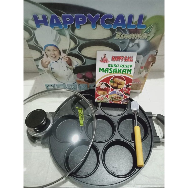 CETAKAN KUE HAPPYCALL 7 LUBANG DATAR