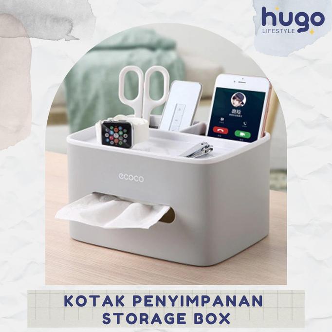 

Hugo Storage Box Kotak Penyimpanan Tissue Office Desk Case Organizer Terlaris
