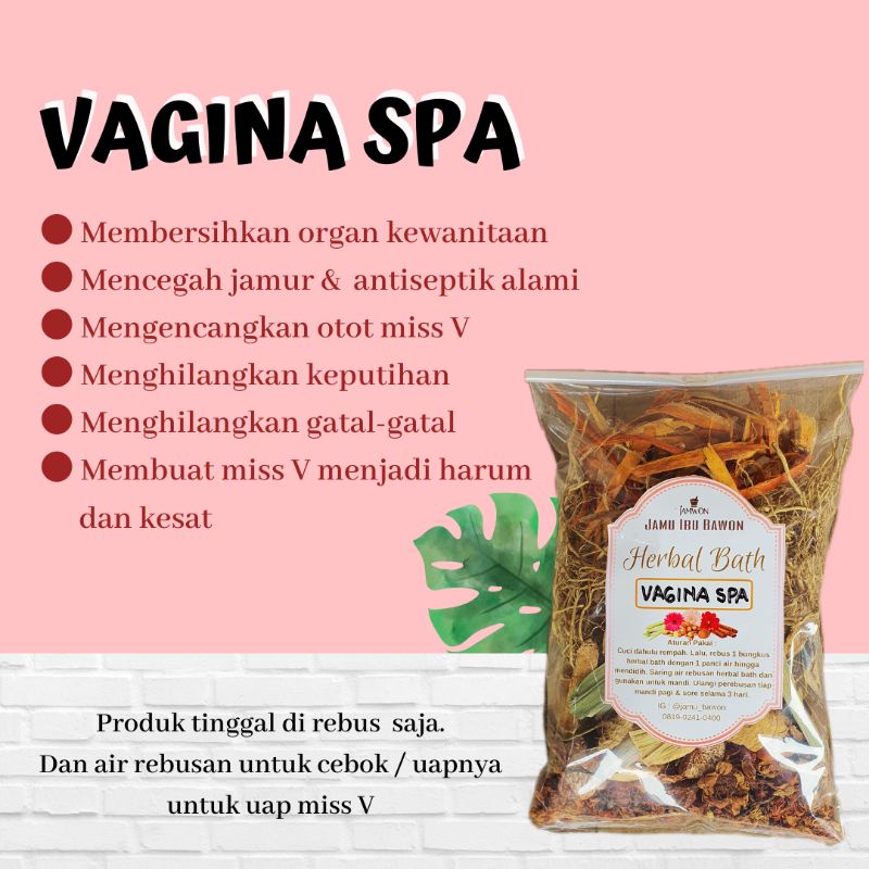 {GROSIR} VAGINA SPA | RATUS V SPA | REMPAH CEBOK WANGI