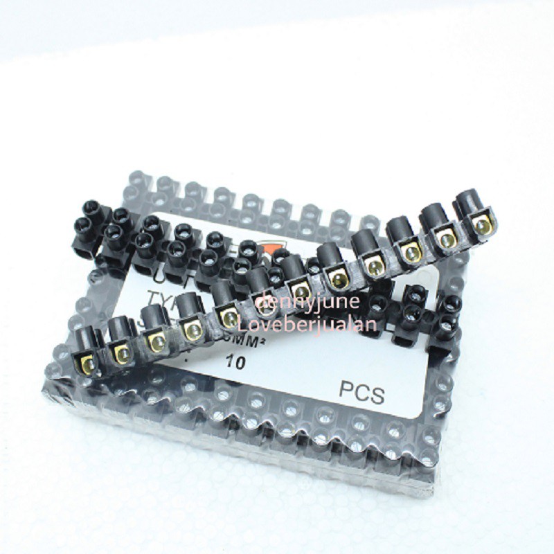 (10 pcs) Krustin Terminal Block 6mm FORT U Type Terminal