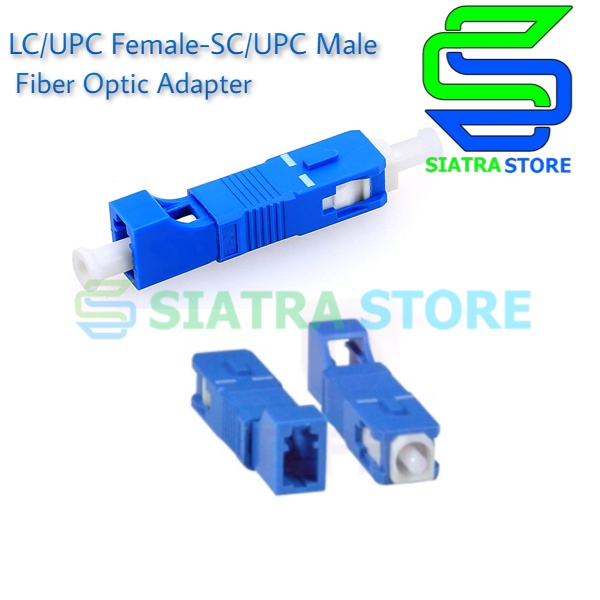 Fiber Optic LC/UPC Female to SC/UPC Male Adapter|FO LC-SC Adapter