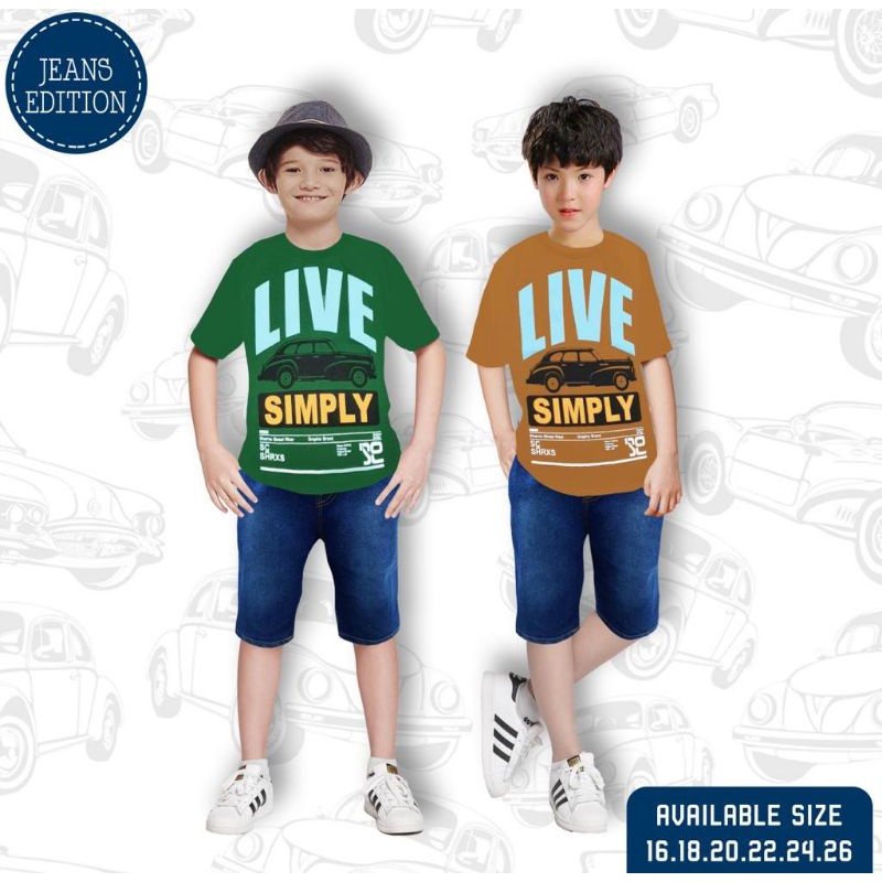 Setelan Jeans Anak Laki-laki London Kids premium 13th
