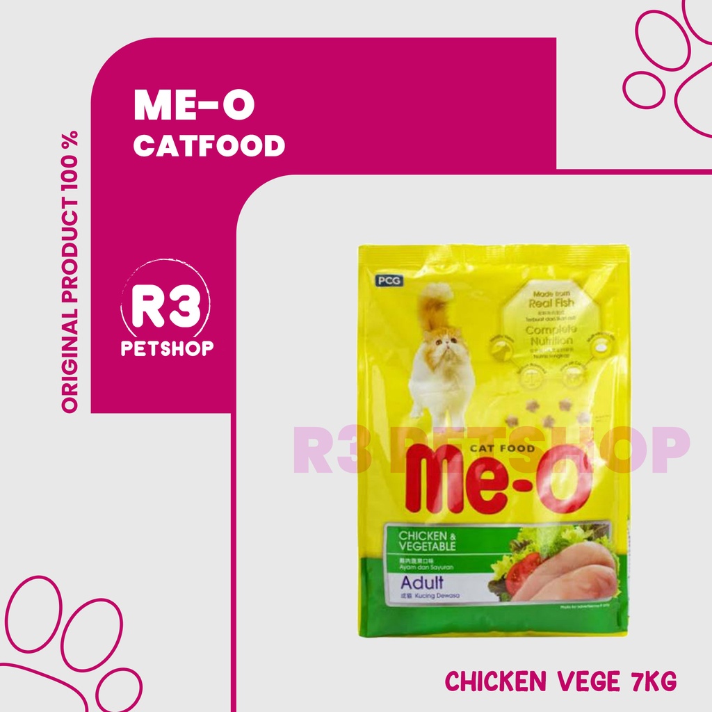 Makanan Kucing kering murah Premium MEO 7kg All Varian