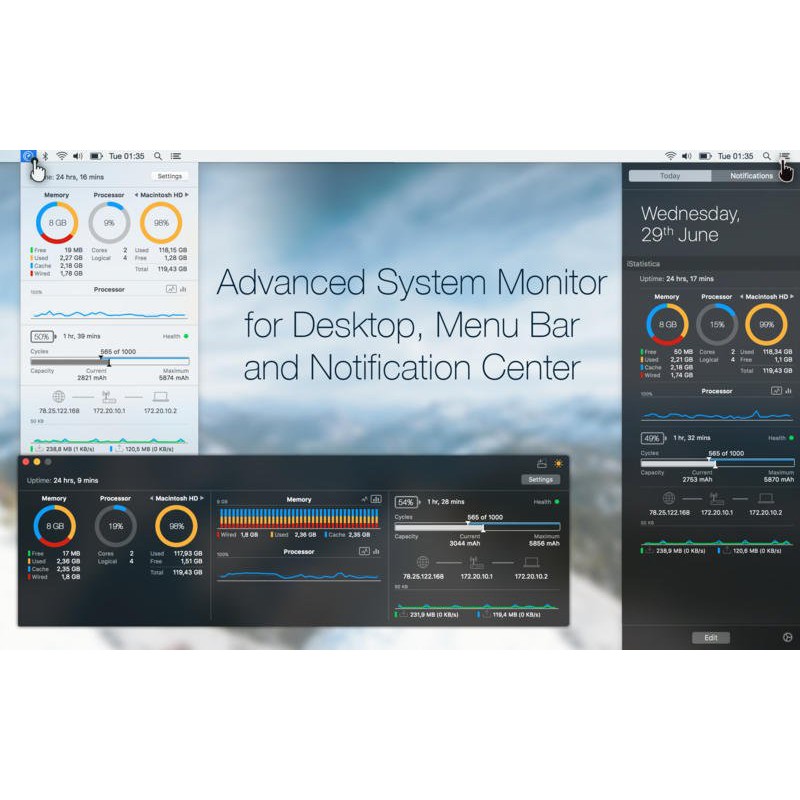 [FULL VERSION] iStatistica 5 Mac BIG SUR Utility - GARANSI AKTIVASI