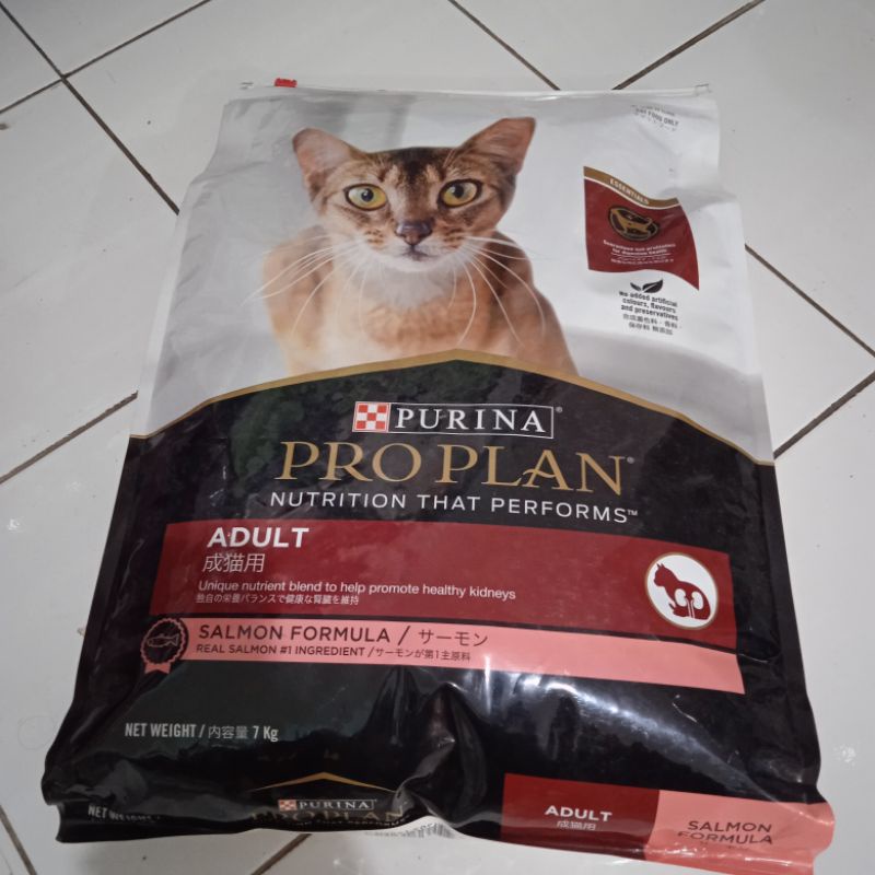 Makanan Kucing Pro Plan Proplan Cat Salmon 7kg 7 kg / Cat food