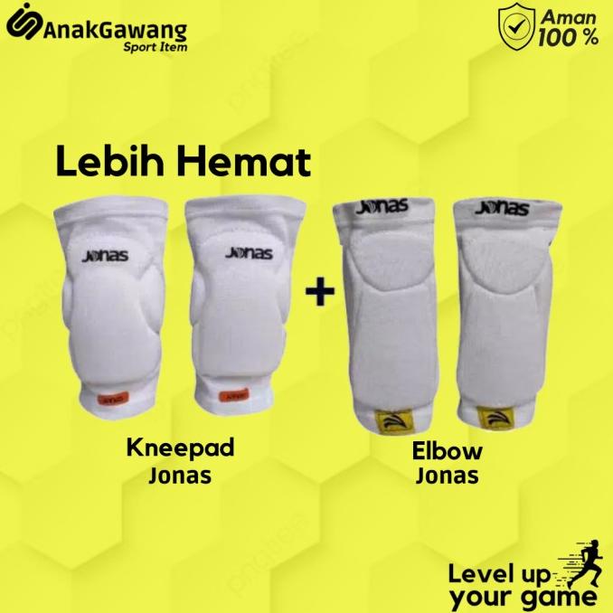 Kneepad Futsal Jonas V2 Knee pad Elbow pad deker pelindung lutut kiper