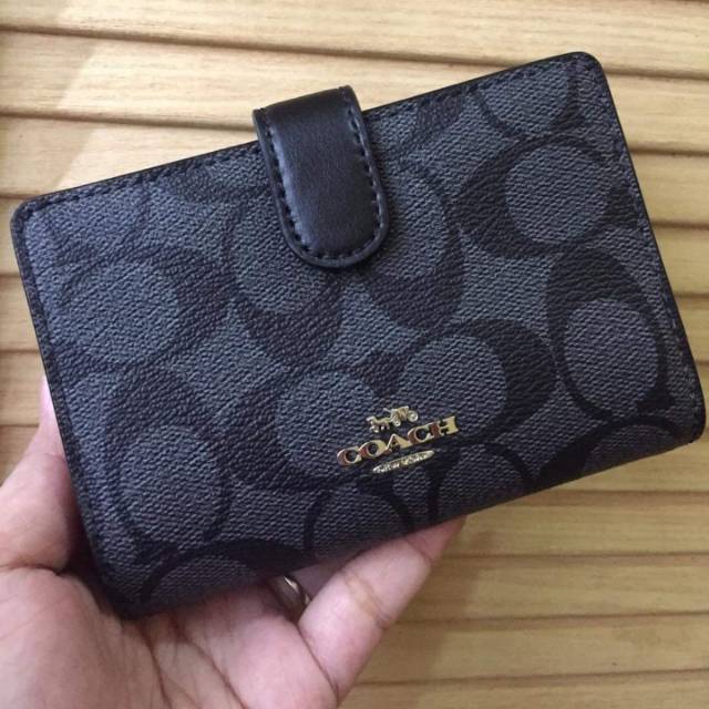 Dompet preloved coach nett jgn nego original lengkap tag price bag pengganti