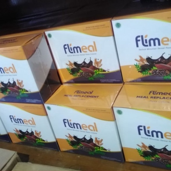 Flimeal 1 Box 12 Sachets Meal Replacement By Flimty