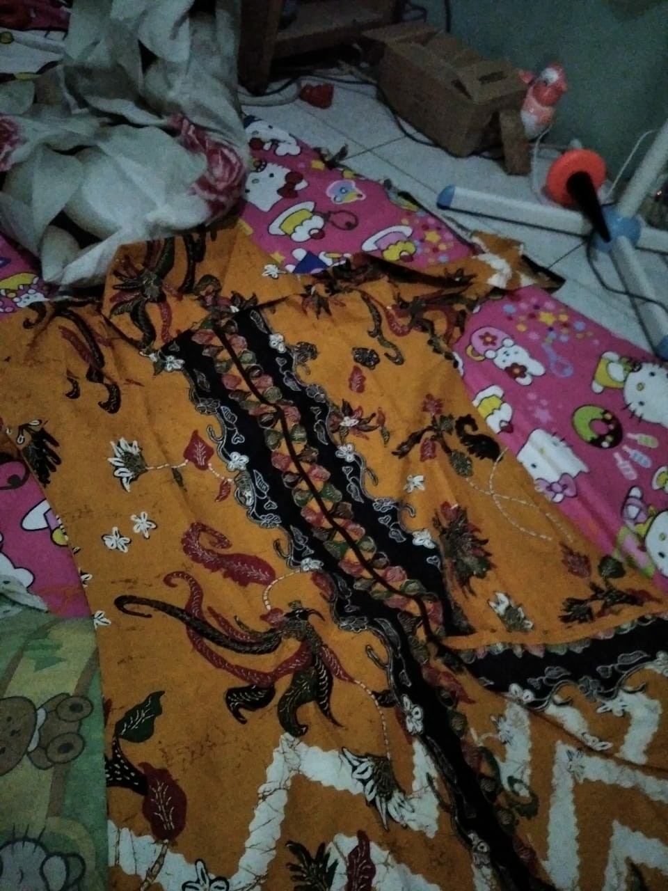 Tunic Santika Pias Cibulan #2 Tunik Batik Cantik Warna Seragaman Kantor Kerja Muslim Modis