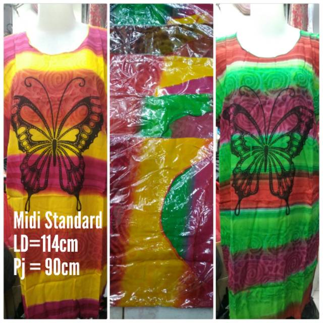 FLASH SALE Midi Dress Standar Rainbow Random