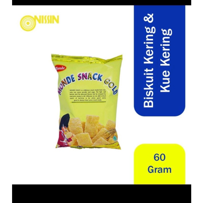 

Monde Serena Snack Gold 60gr