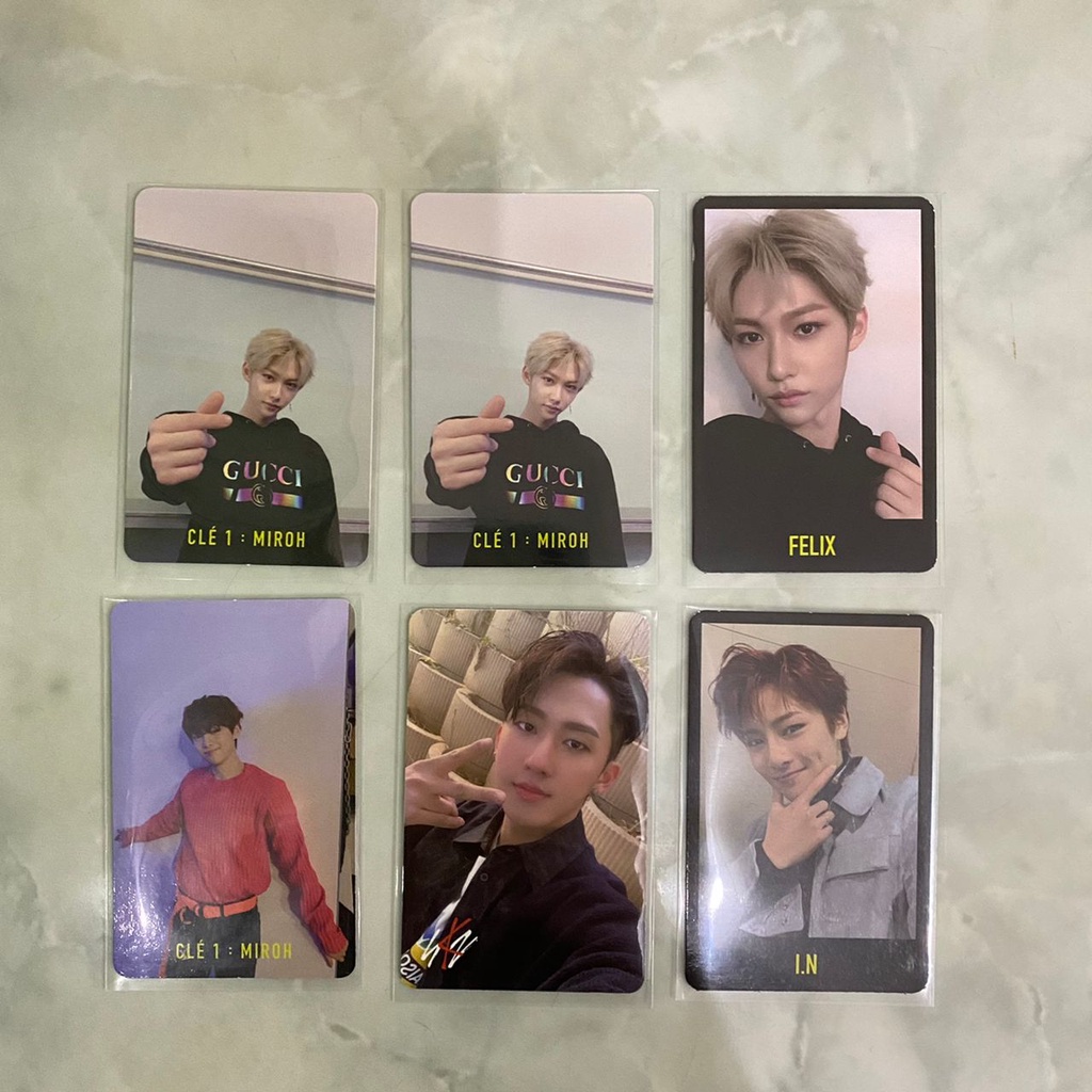 PHOTOCAR STRAY KIDS ERA MIROH FELIX I.N CHANGBIN