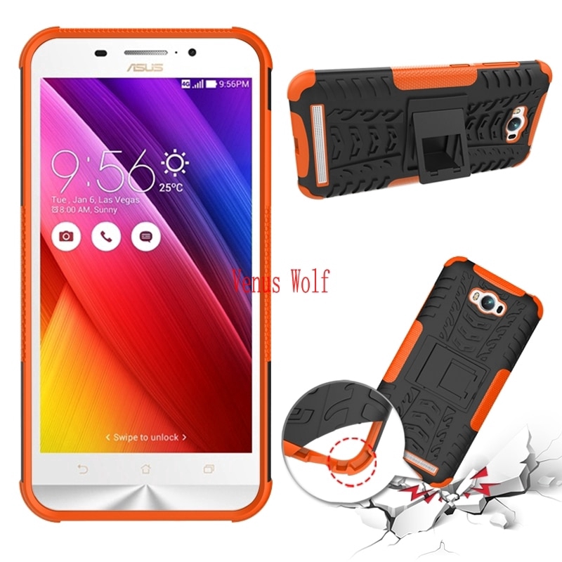 Casing Hard Case Armor Asus Zenfone Max Z010d Zc550kl D5 Z010d Z010da Dengan Kickstand Shopee Indonesia
