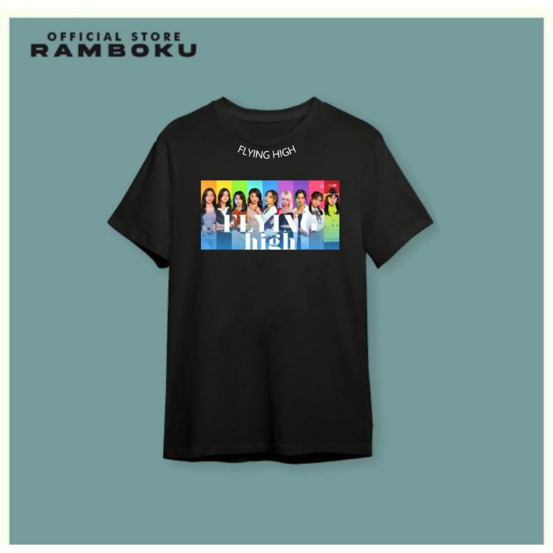 T-SHIRT BAJU KAOS FLYING HIGH JKT48 JKT 48 MEMBER TERBARU