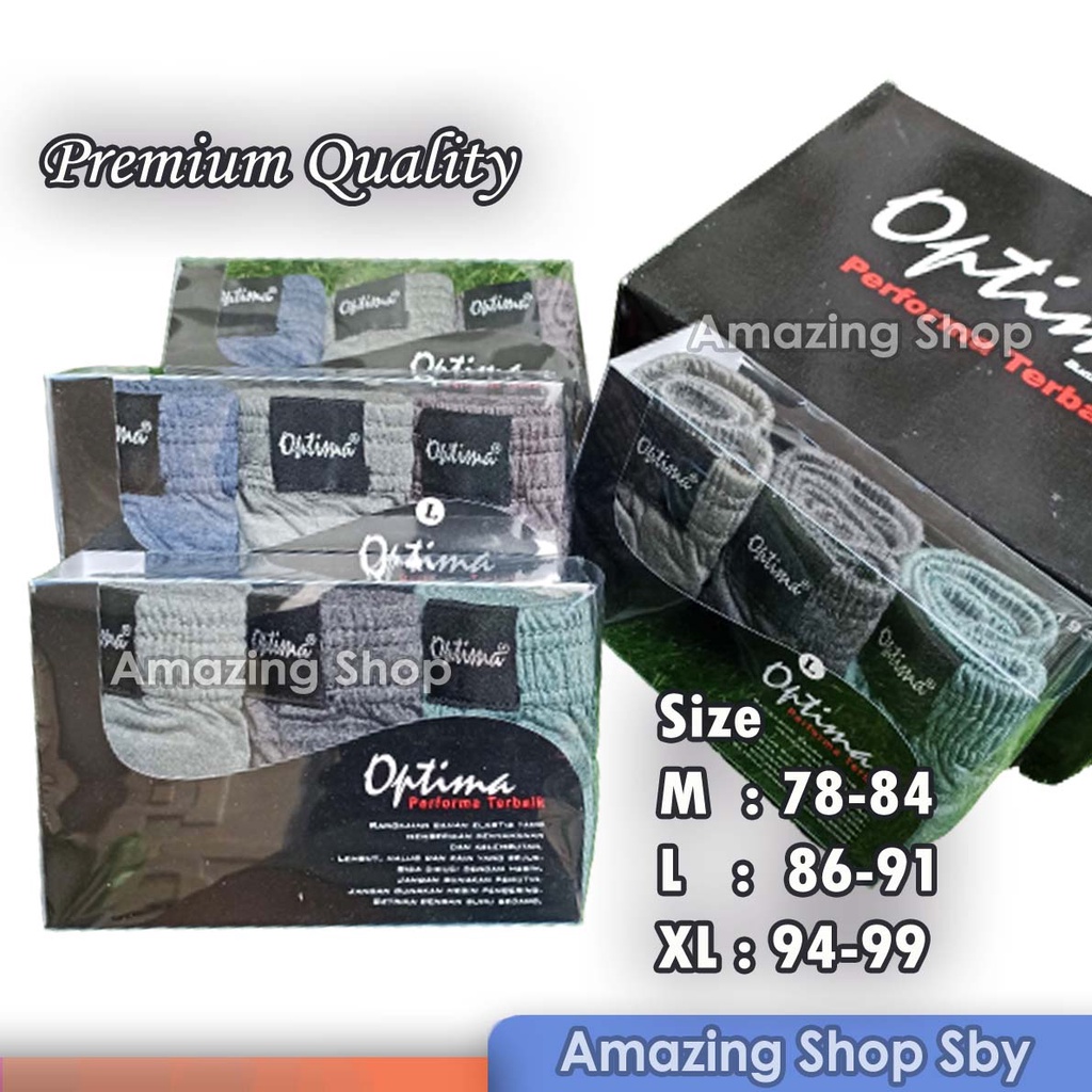 Celana Dalam Pria Optima Premium Quality Katun Nyaman