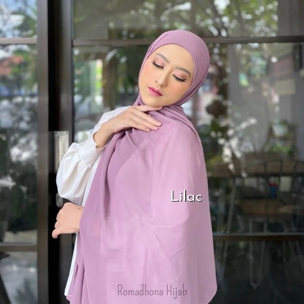 kerudung jilbab / hijab PASHMINA INNER 2in1 bahan ceruty babydoll premium dengan daleman ciput berku