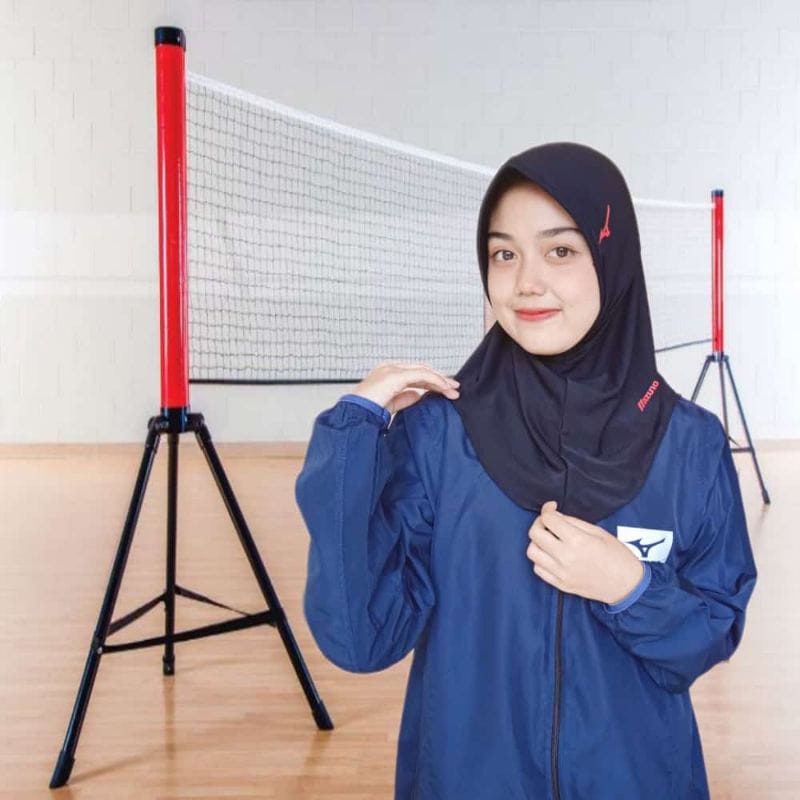 Hijab Sport/Kerudung Voly/Kerudung Olahraga/Hijab Simple/Hijab Instan/Kerudung Mizuno/Asics