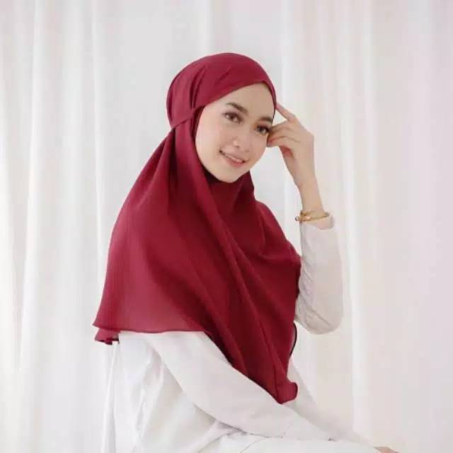 Bergo Maryam/Bergo Maryam non pet/Hijab instan tali non pet/Hijab instan/
