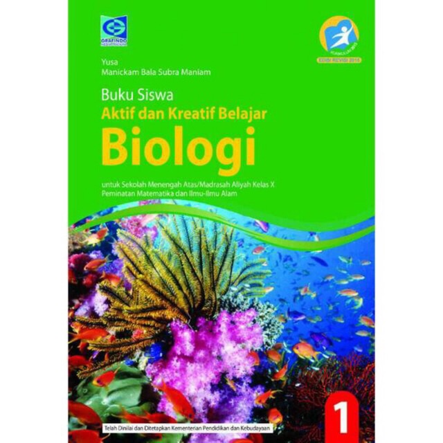 Biologi kelas X-10 SMA revisi 2016 grafindo