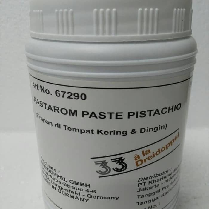 

Dreidoppel Pistachio Paste 1kg