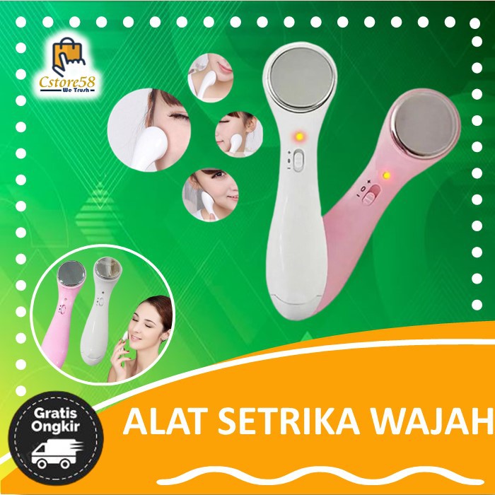 PIJAT WAJAH ION LISTRIK ALAT KECANTIKAN SETRIKA MUKA TMP411