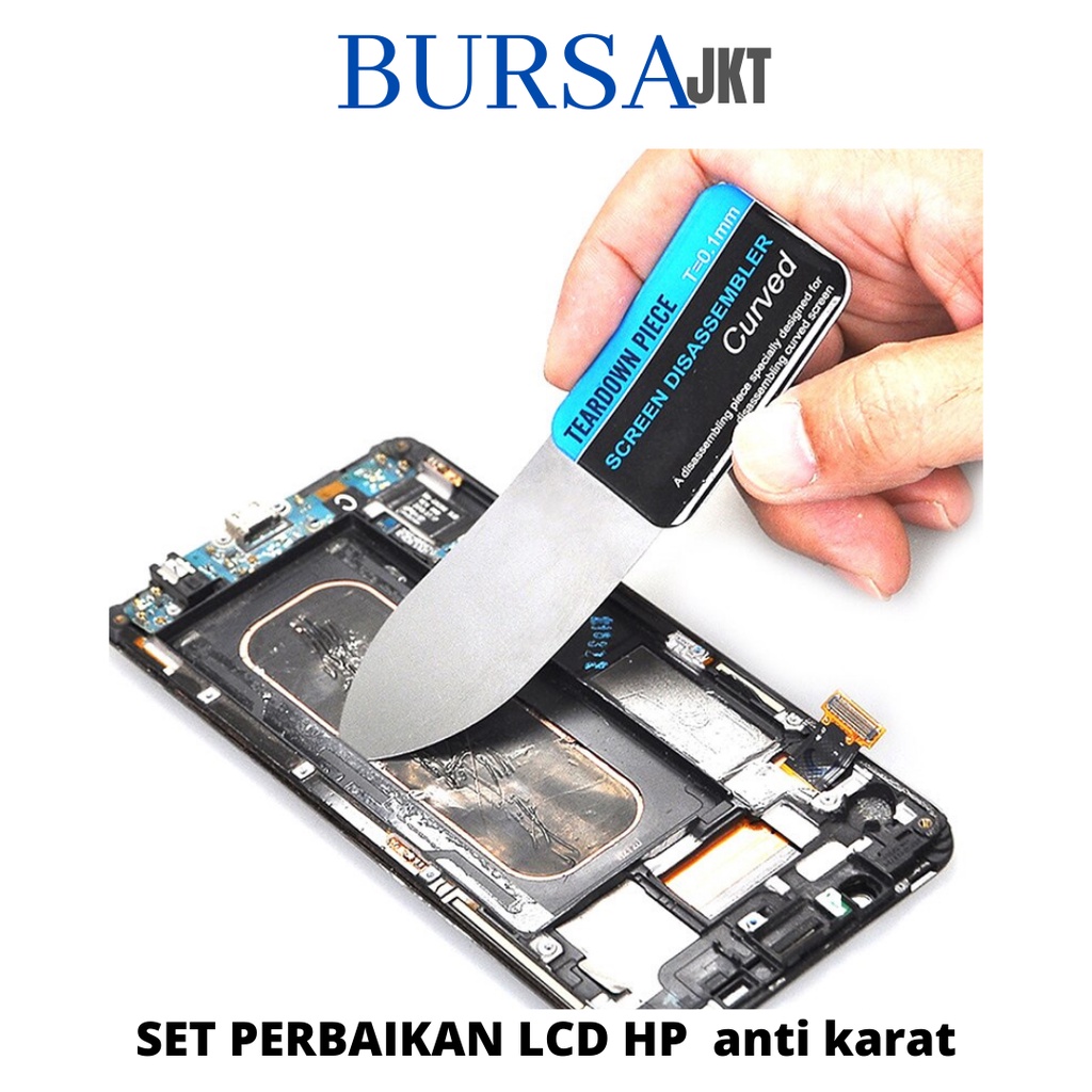 CONGKEL LCD LED PEMBUKA SUPER TIPIS 0.3 MM LENTUR FLEXIBLE SMARTPHONE TV KOMPONEN KOMPUTER STAINLESS