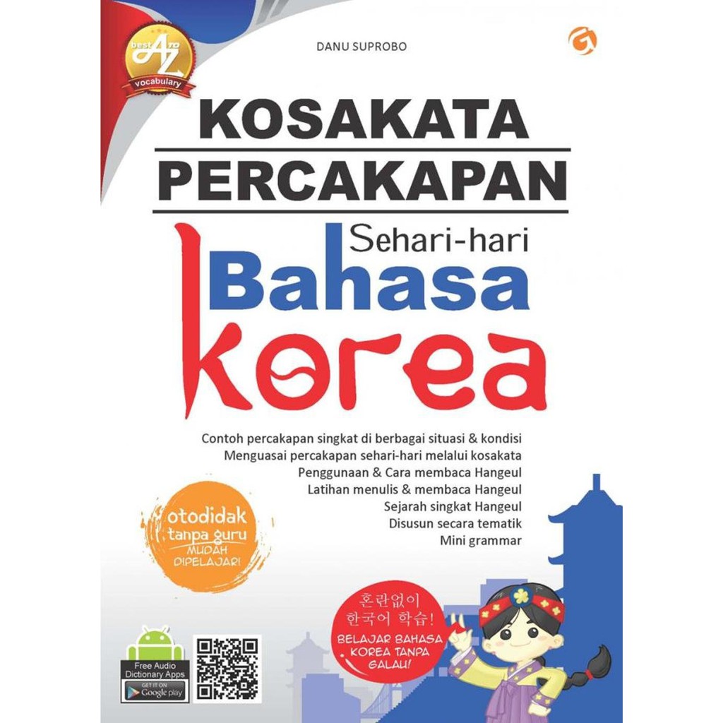 Buku Kosakata Percakapan Sehari Hari Bahasa Korea Bestseller Shopee Indonesia