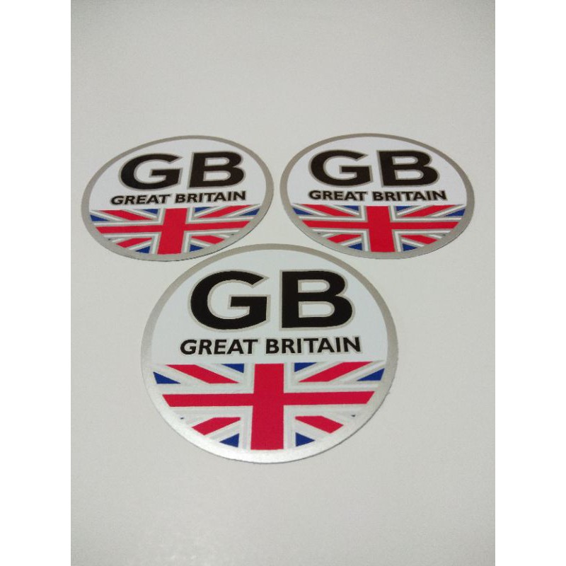 Stiker GB great Britain