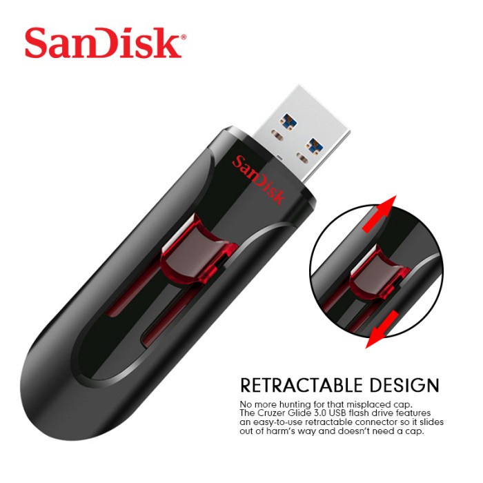 Sandisk Cruzer Glide 3.0 USB Flash Drive CZ600 32GB