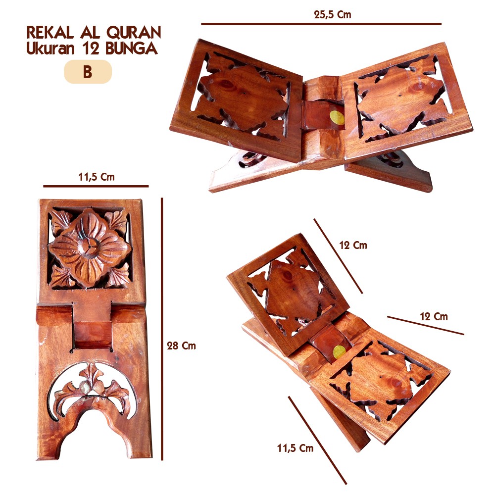 Rekal Al quran Ukuran 12 Cm