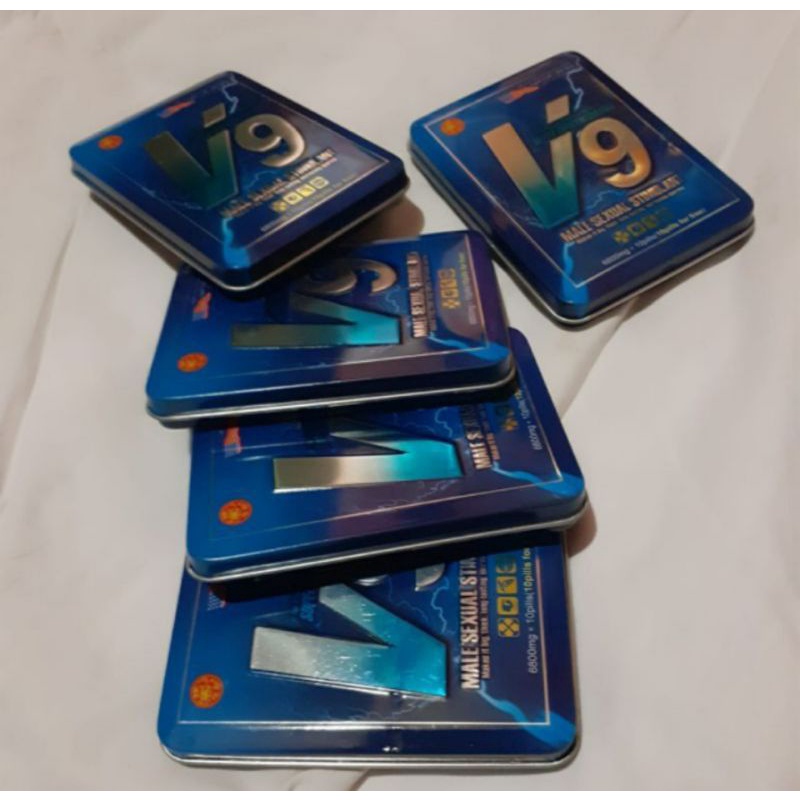 V9 Obat_Kuat Pria Tahan Lama Herbal Suplemen Asli Original COD
