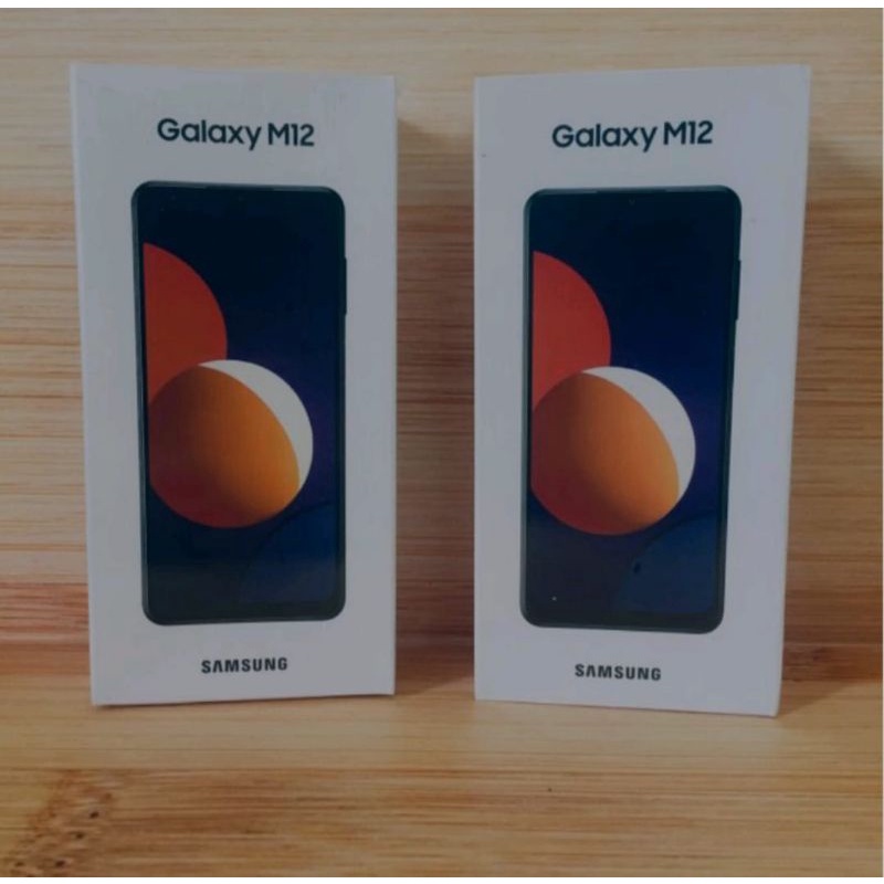 Samsung M12 Ram 4 Gb Rom 64 Gb new bnib resmi