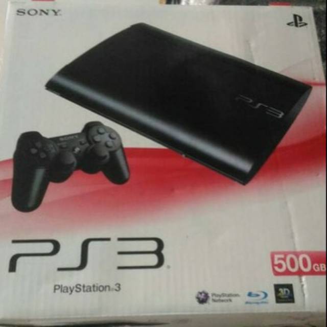 PS3 Super Slim 500 Gb