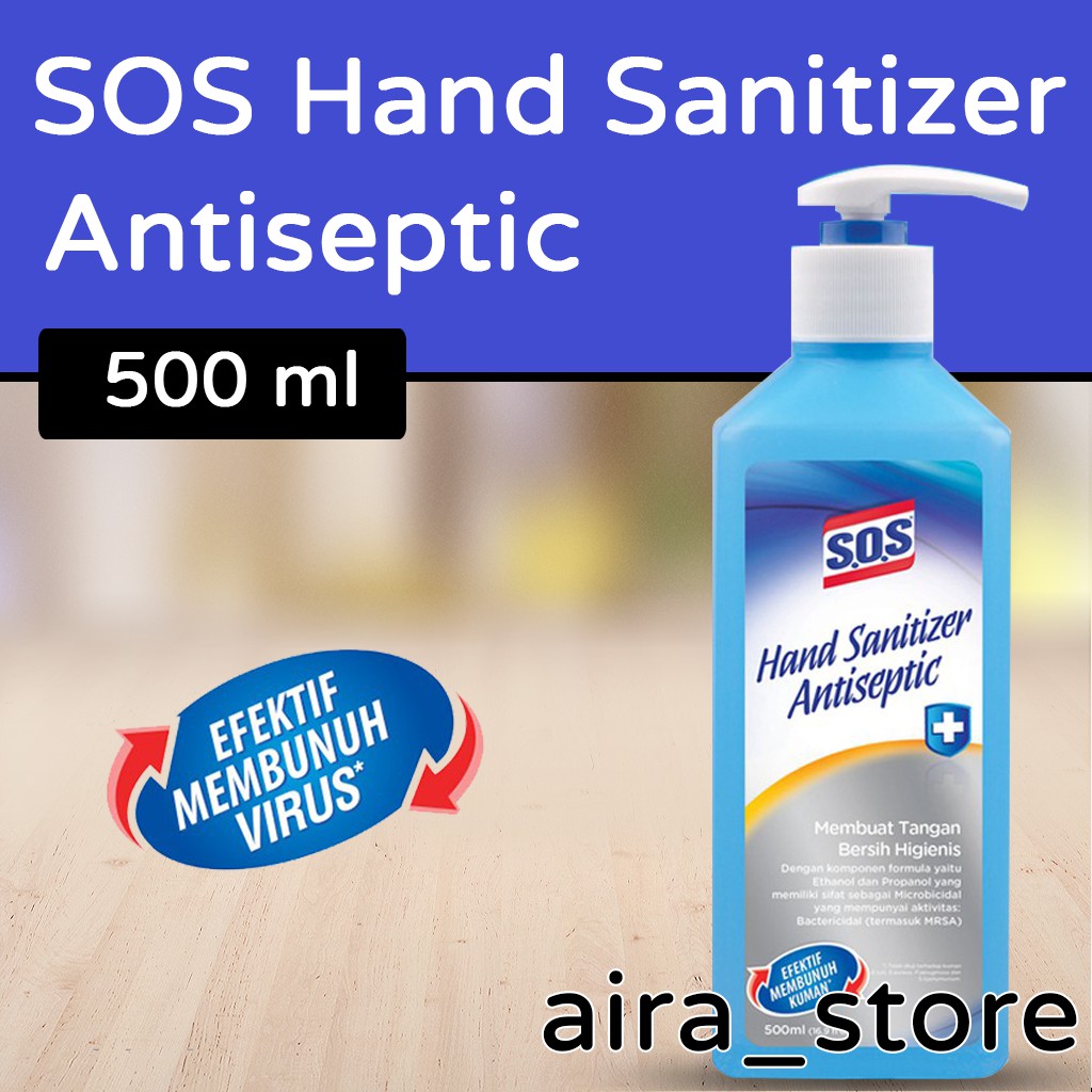 SOS Hand Sanitizer Antiseptic - 500ml